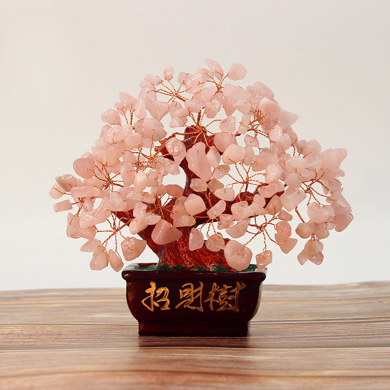 Citrine Fortune Tree Table Decorations