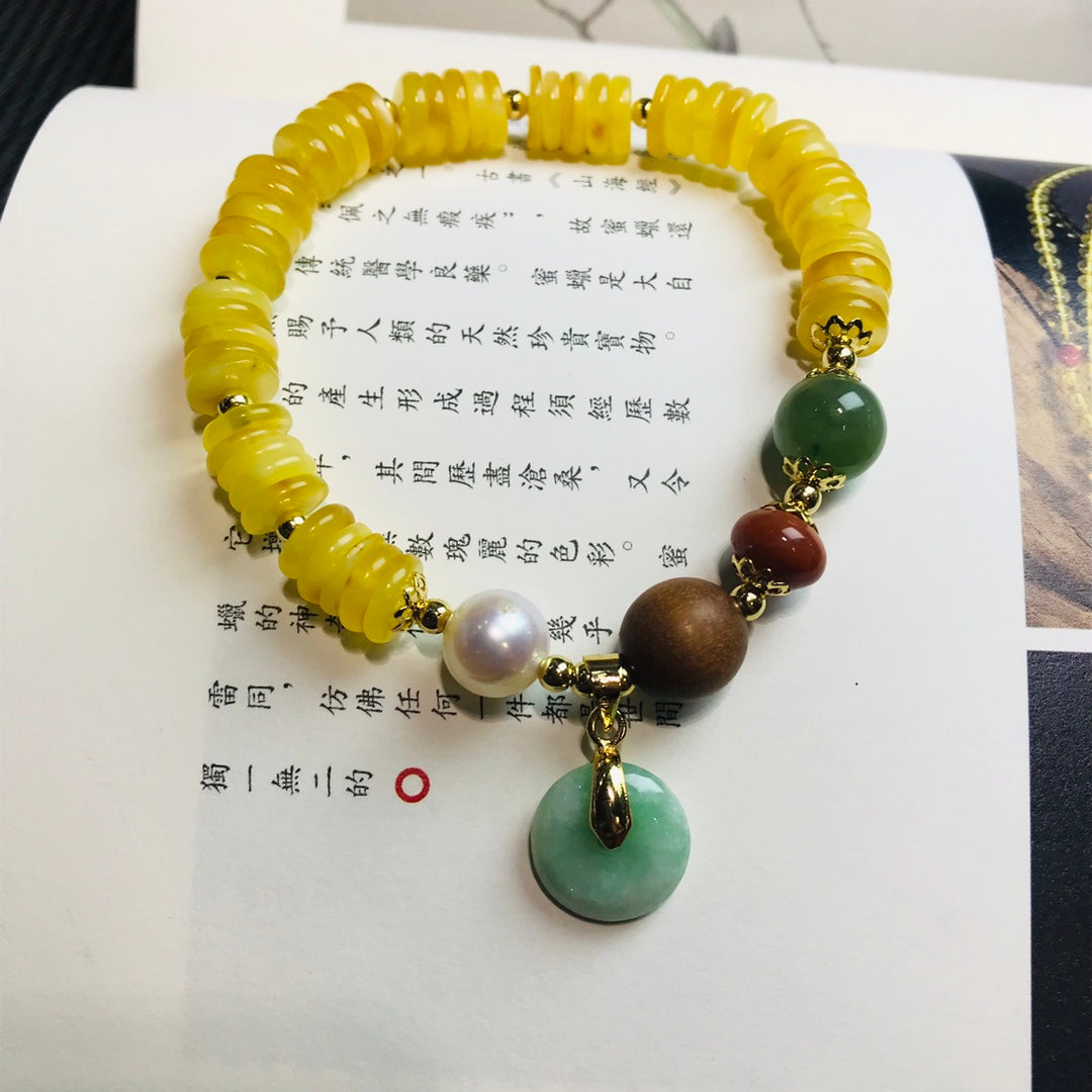 Beeswax bracelet