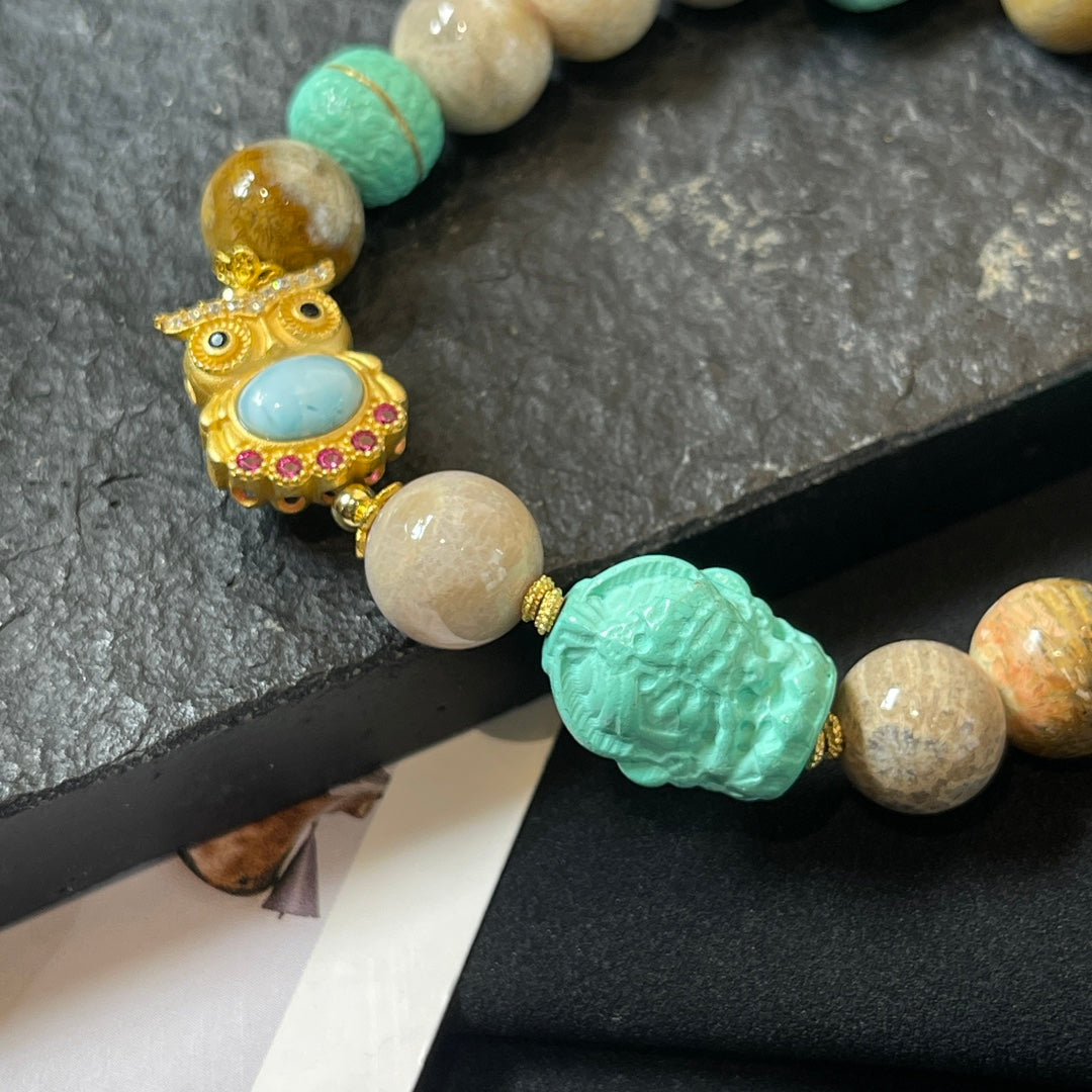 Chrysanthemum Stone Tara Bracelet