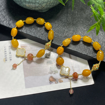 Beeswax bracelet