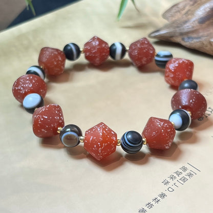 Old agate bracelet