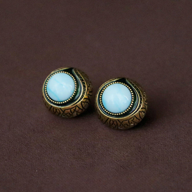 108-Mysterious retro personality earrings