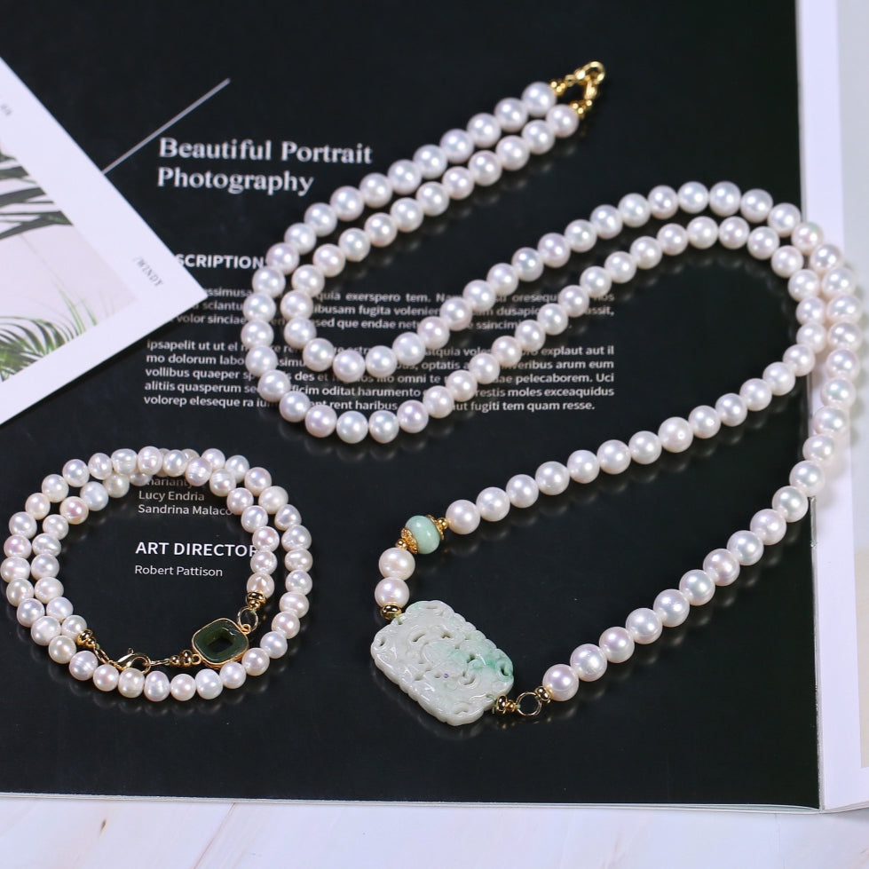 Fashion natural pearl necklace