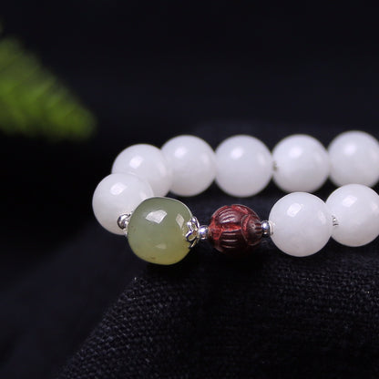 Hetian jade bracelet