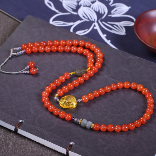 Chinese style Nanhong necklace