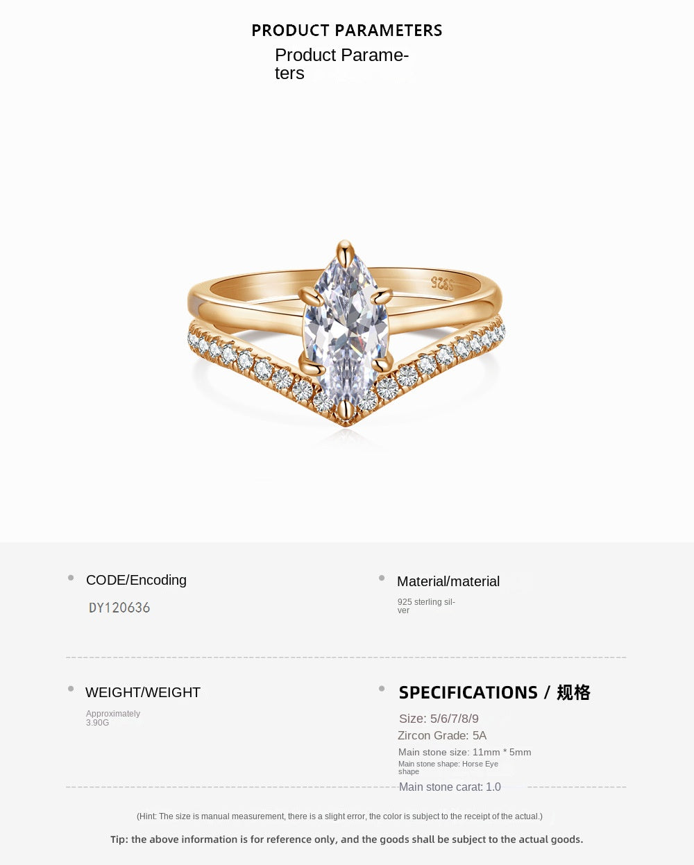 Temperament high carbon diamond stacking ring