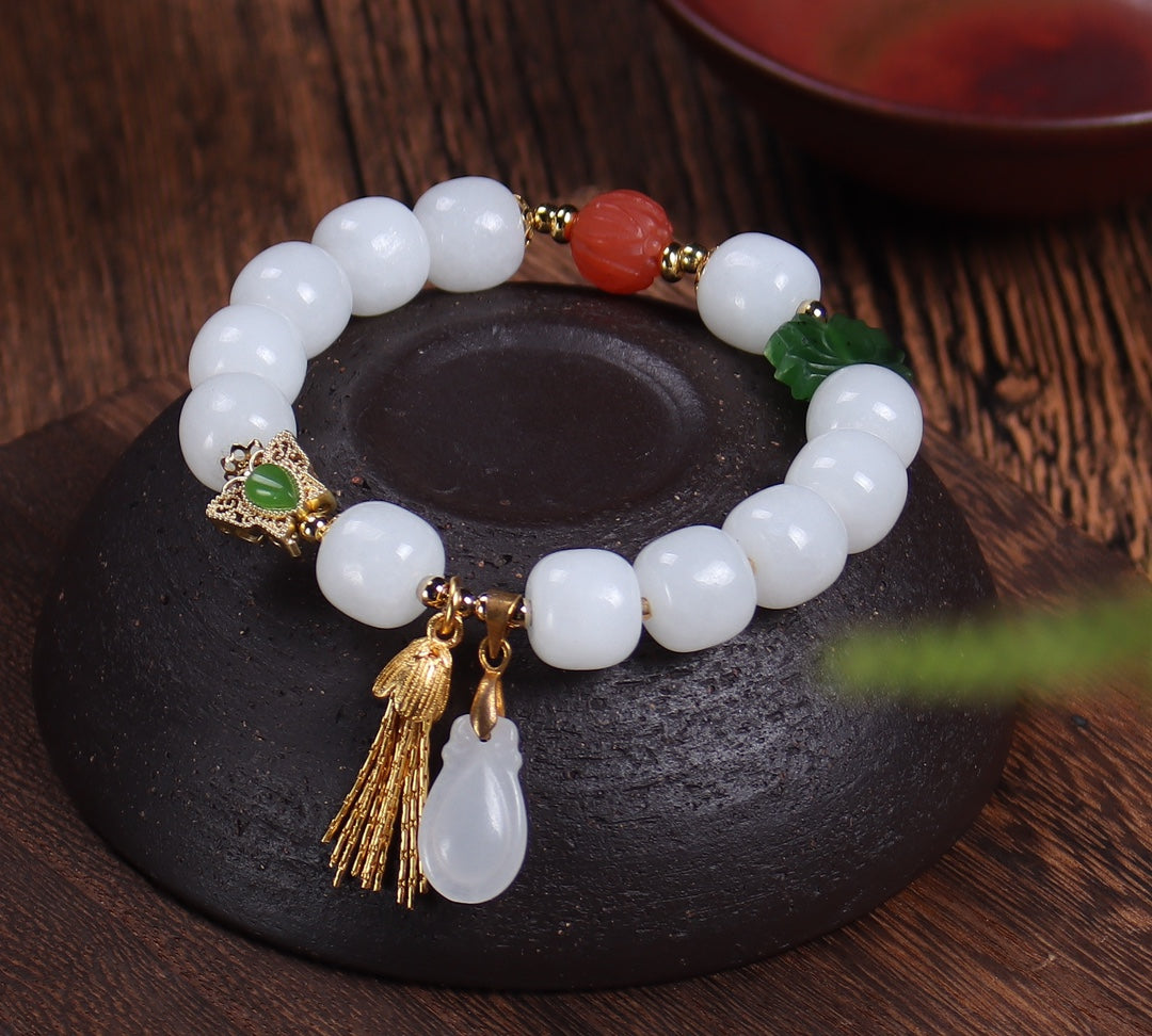 Old style Hetian jade bracelet