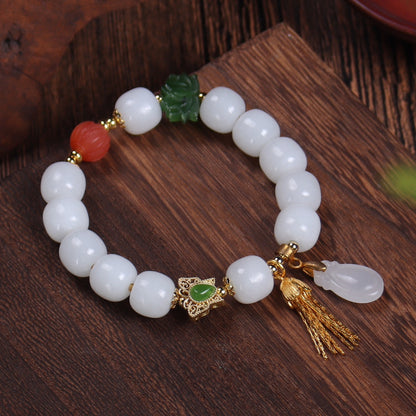 Old style Hetian jade bracelet