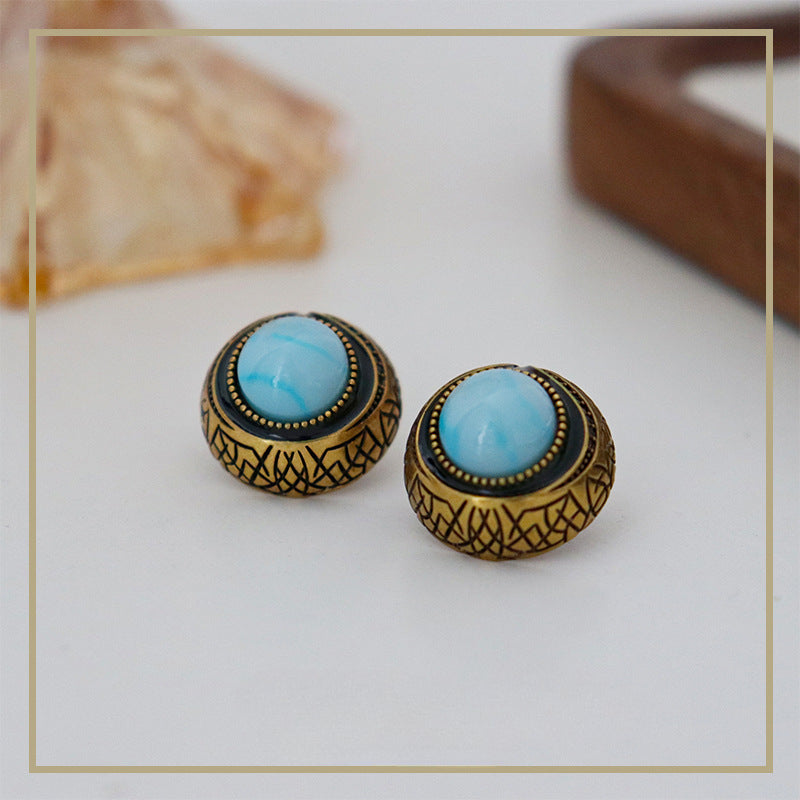 108-Mysterious retro personality earrings