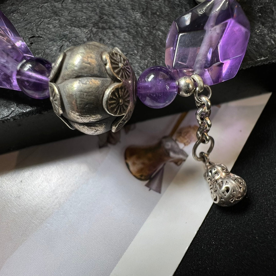 Amethyst Pixiu Bracelet