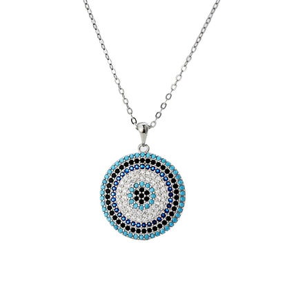 Fashionable and unique devil eye necklace