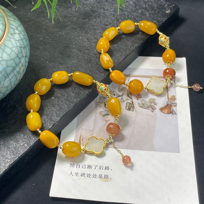 Beeswax bracelet