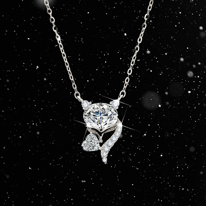 Seductive and sexy fox specially designed zircon pendant necklace✨妖媚狐狸项链✨