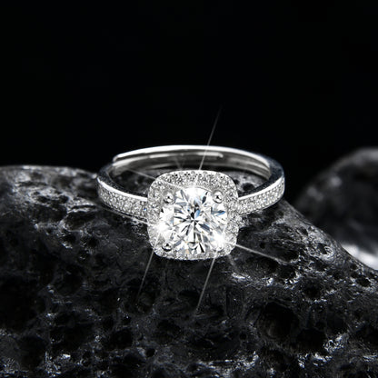 Elegant and luxurious baguette ring💍高贵豪华方包戒指💍