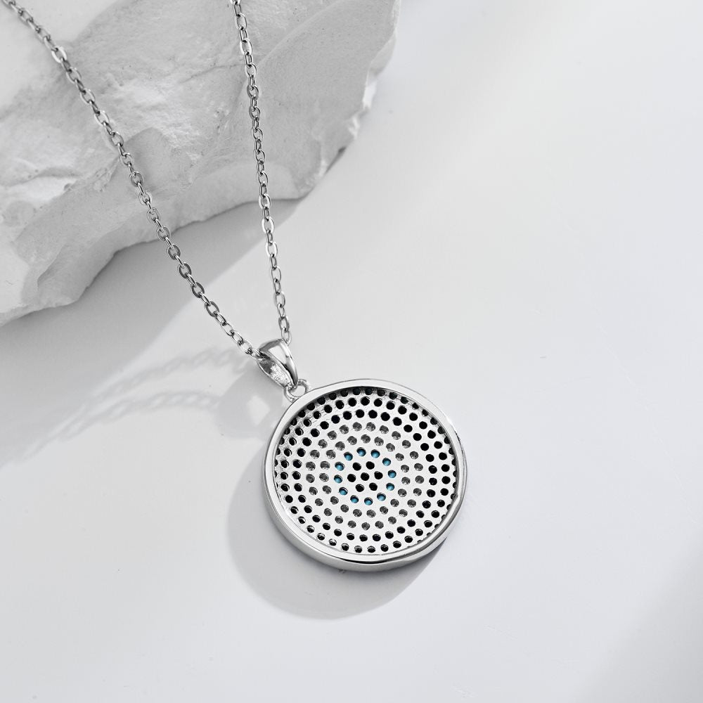 Fashionable and unique devil eye necklace