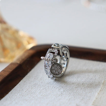 Vintage zircon ring