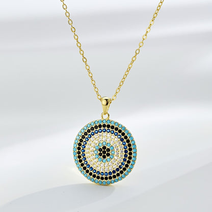 Fashionable and unique devil eye necklace