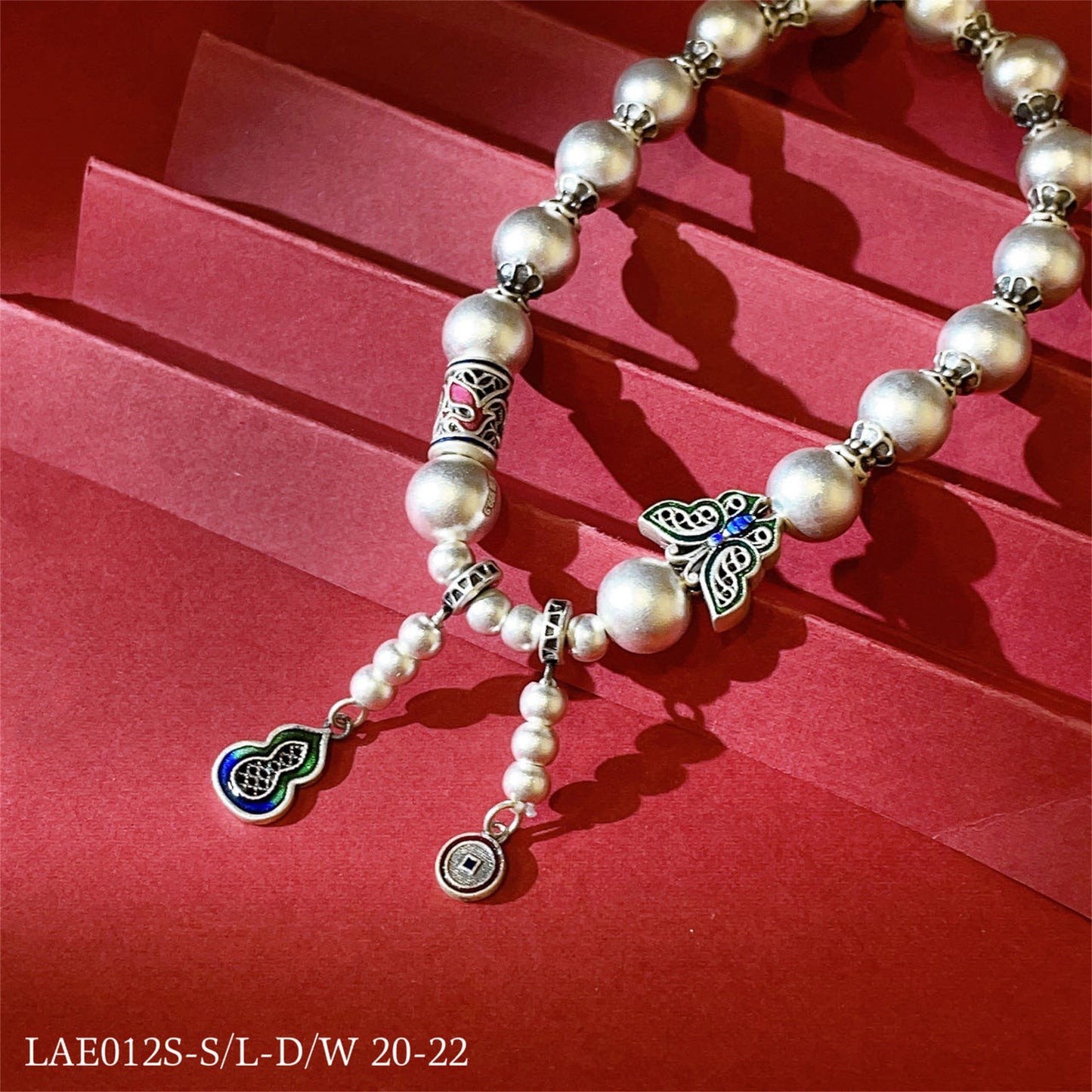 Chinese style butterfly gourd bracelet