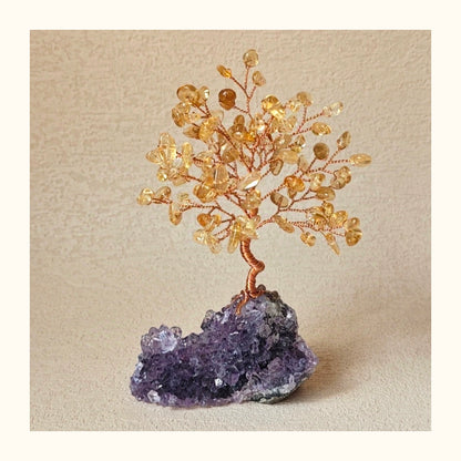 Natural Money Tree Fortune-attracting Crystal Ornaments