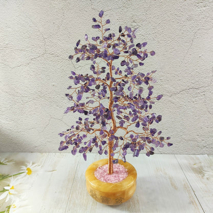 Natural crystal tree fortune cornucopia