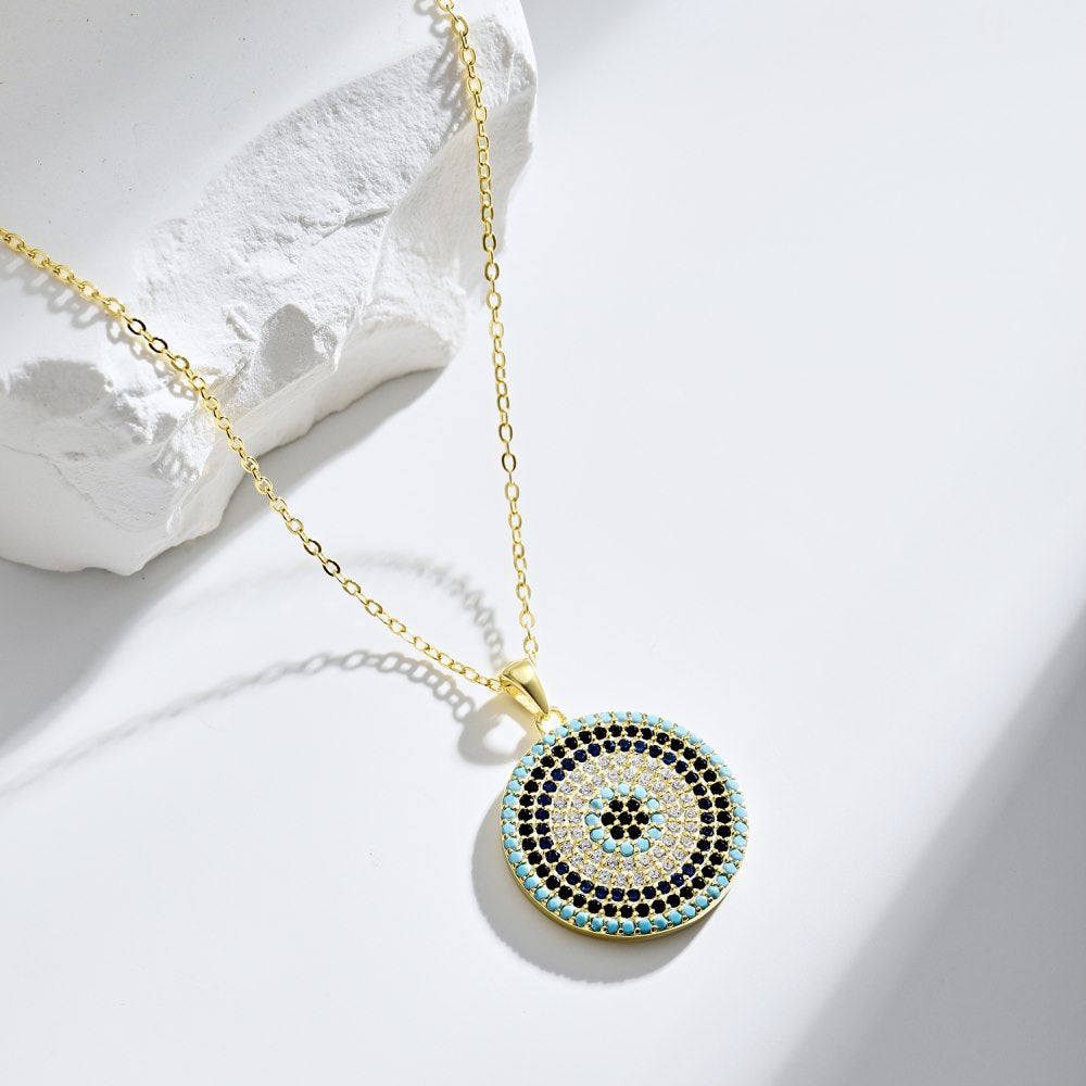 Fashionable and unique devil eye necklace