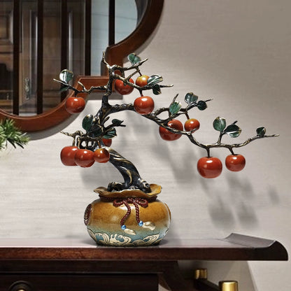 New Chinese style four seasons peace apple decoration ornaments