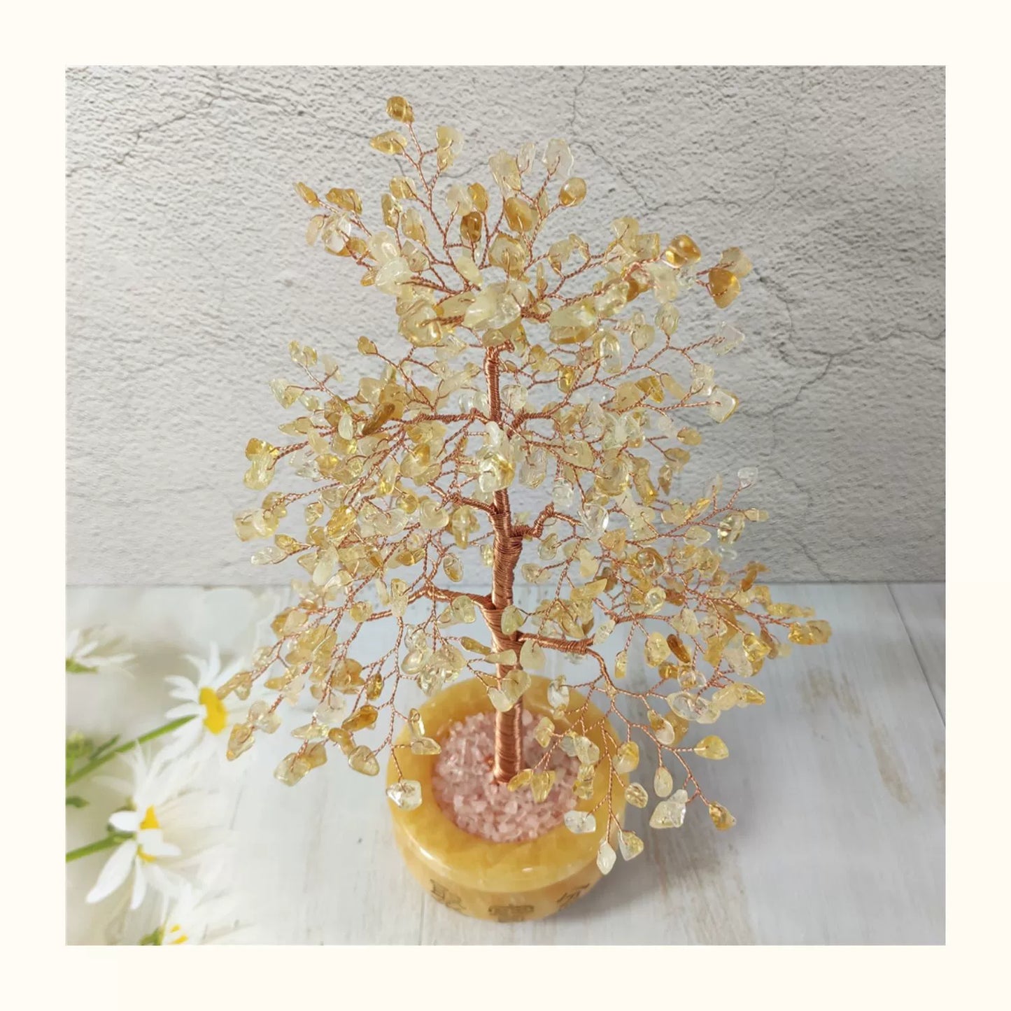 Natural crystal tree fortune cornucopia