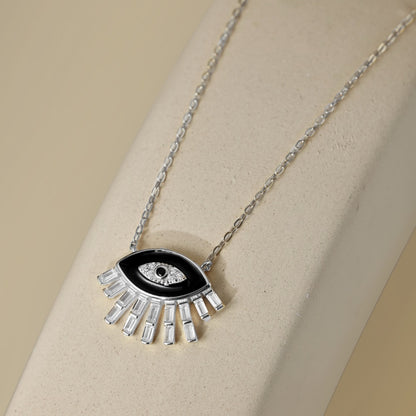 Fashionable and personalized devil eye necklace