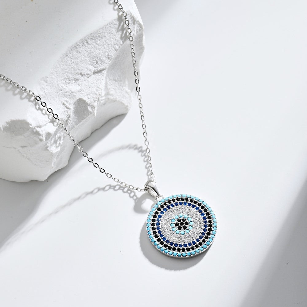 Fashionable and unique devil eye necklace