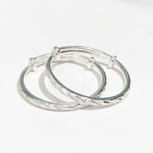 National Wind Lien Silver Bracelet