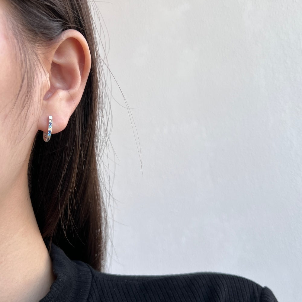 High-end design U-shaped earrings