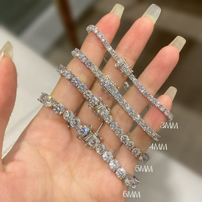 Full row zircon bracelet