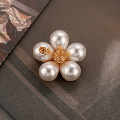 1-Niche temperament high-end flower brooch for women