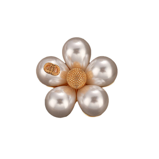 1-Niche temperament high-end flower brooch for women