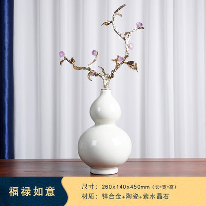 New Chinese style crystal gourd decorative ornaments