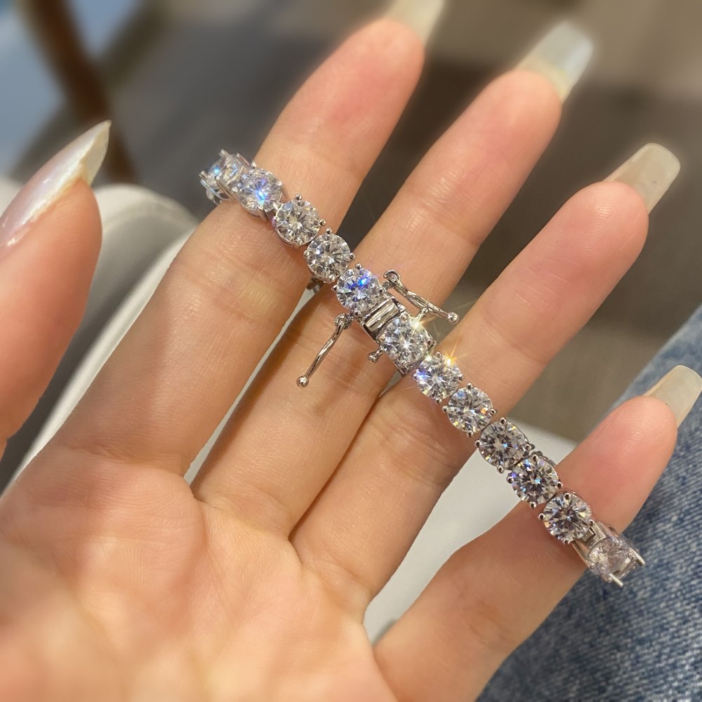 Full row zircon bracelet