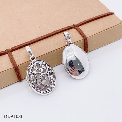 Fashion flip sterling silver pendant pendant