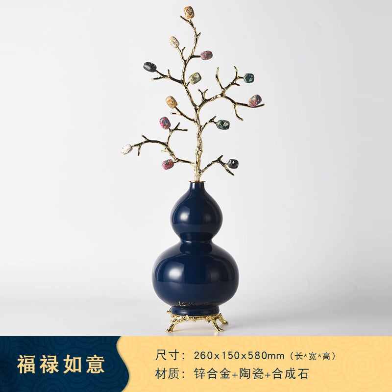 New Chinese style crystal gourd decorative ornaments