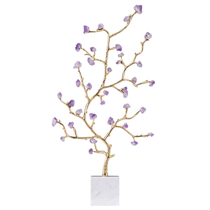 New Chinese style amethyst lucky deer decorative ornaments