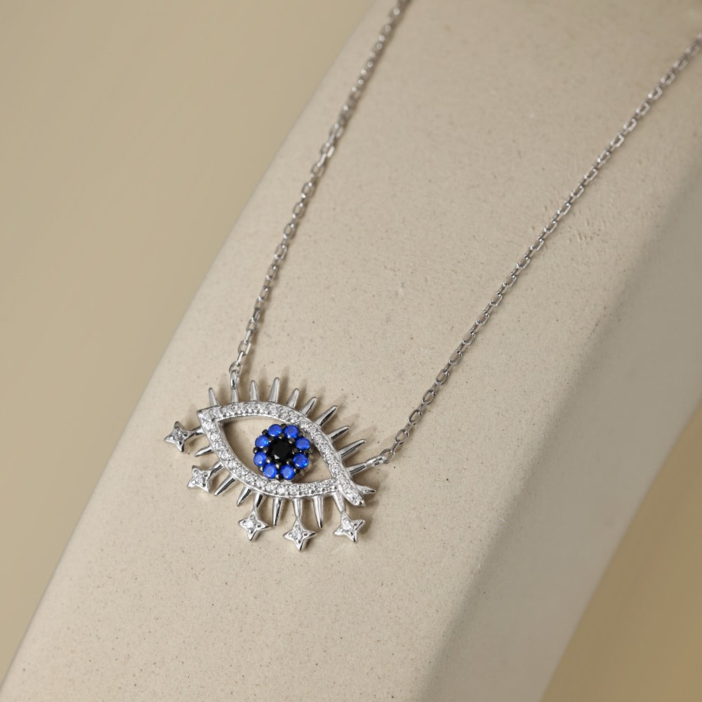 Blue Lucky Eye Necklace