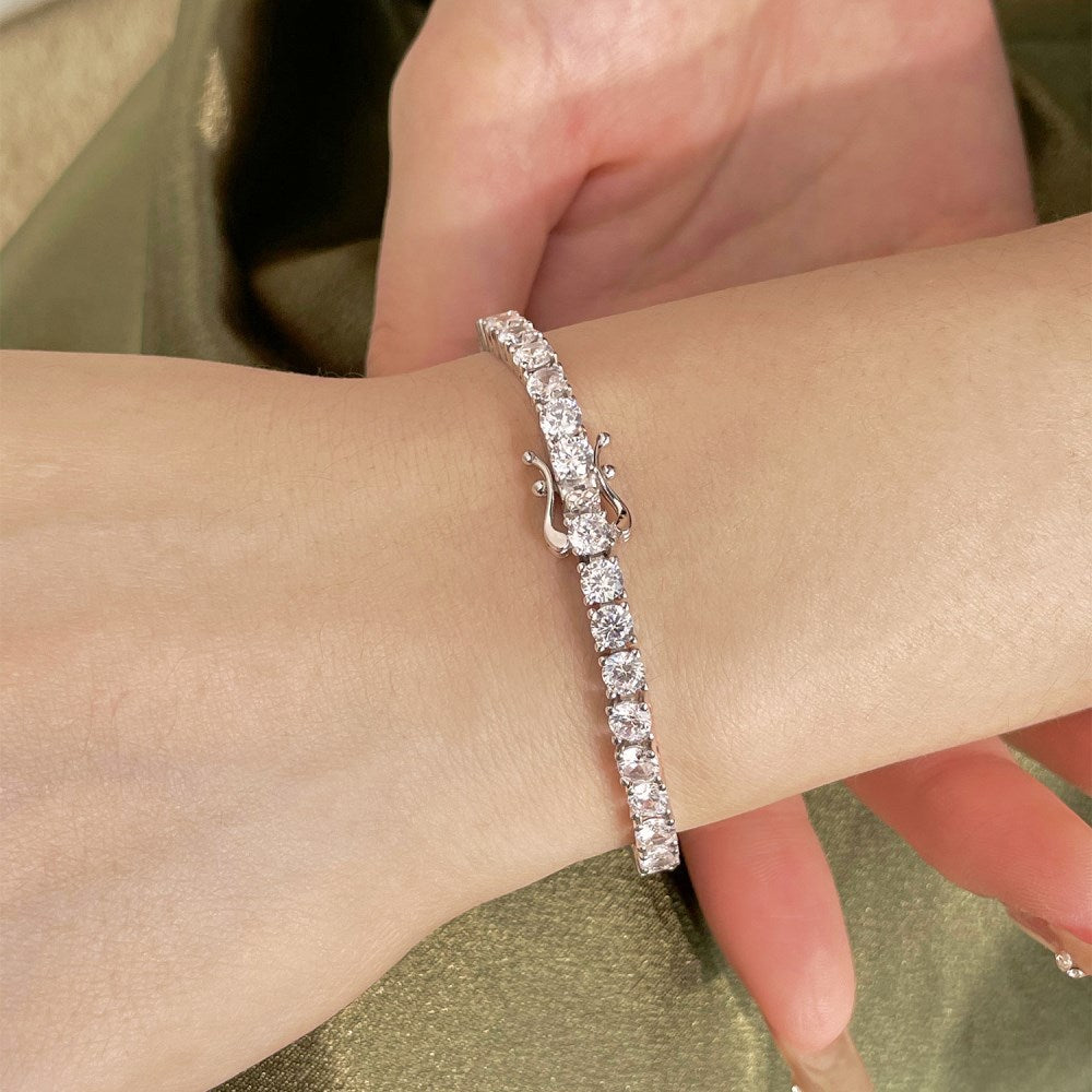 Full row zircon bracelet