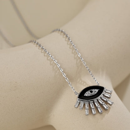 Fashionable and personalized devil eye necklace