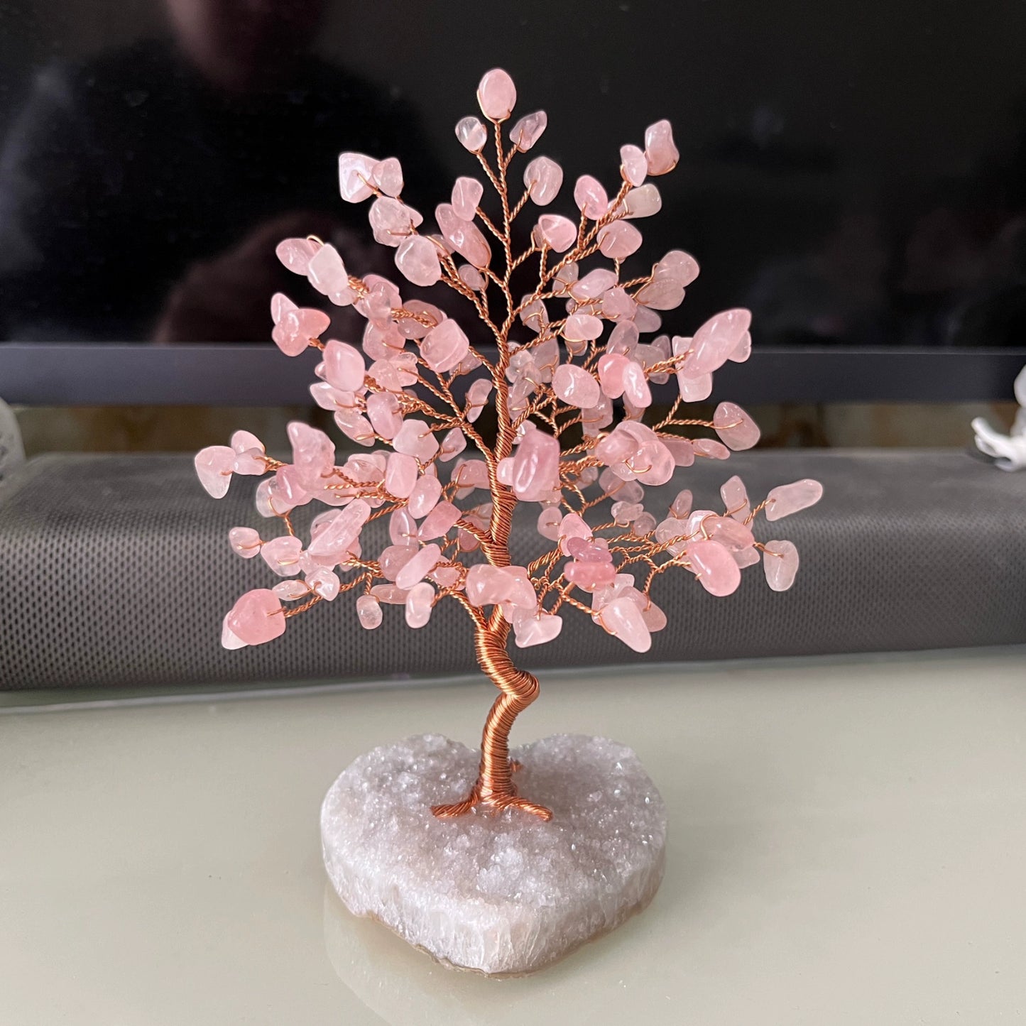 Natural Money Tree Fortune-attracting Crystal Ornaments