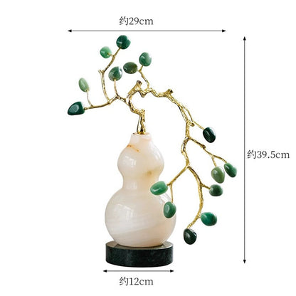 New Chinese style Fulu fortune jade gourd decorative ornaments