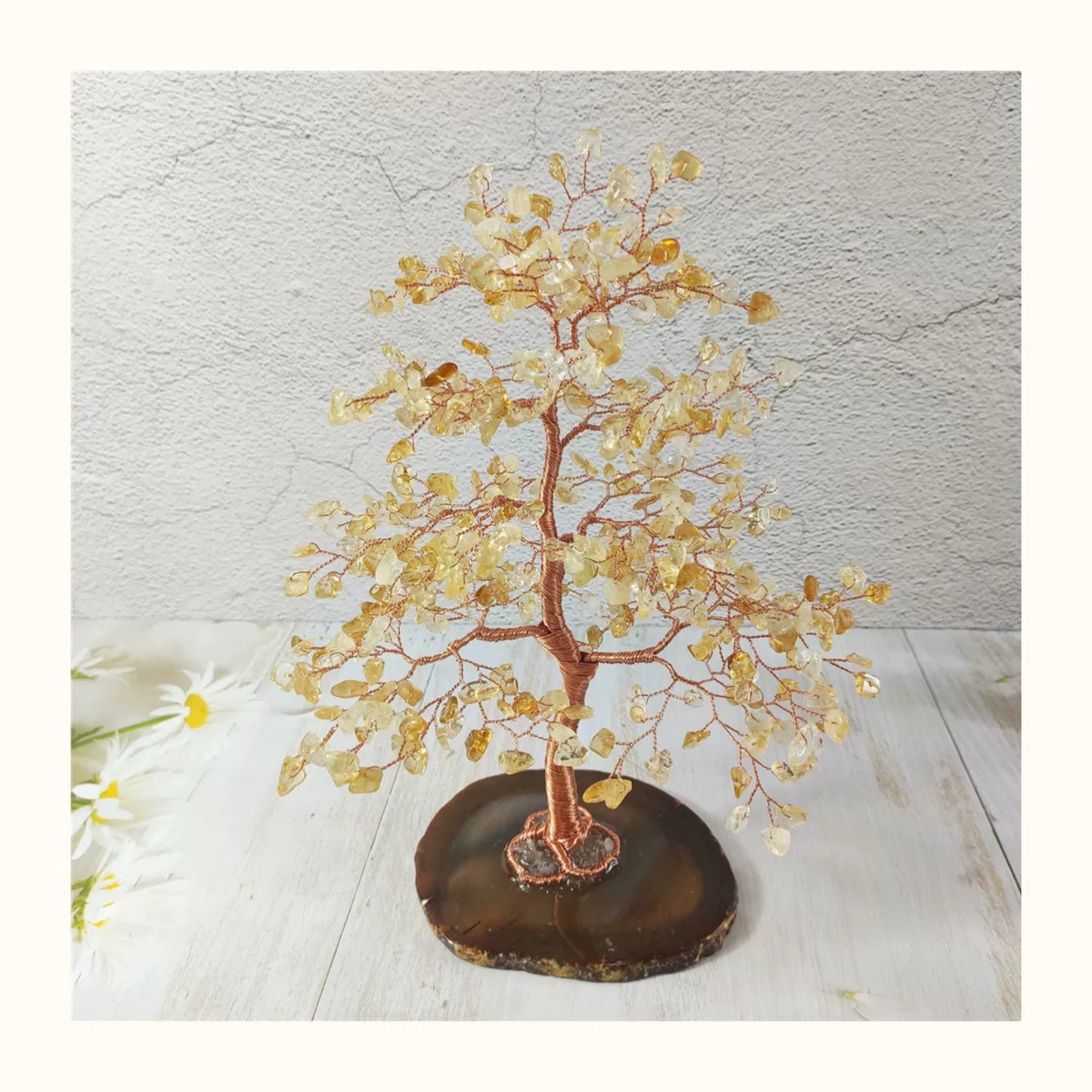 Natural crystal tree fortune cornucopia