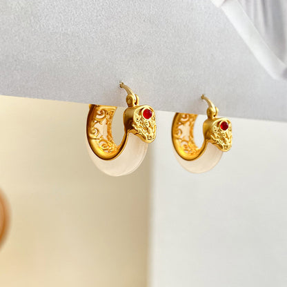 81-Noble and exquisite earrings