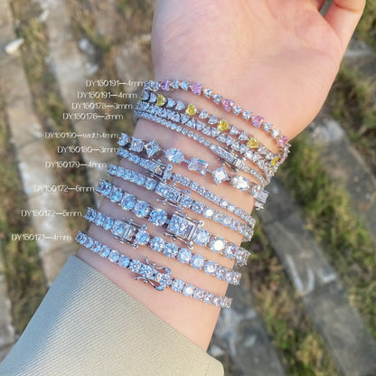 Full row zircon bracelet