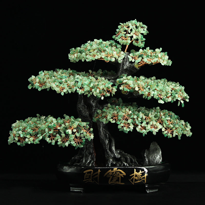 Crystal Feng Shui Fortune Tree Home Decoration Ornaments