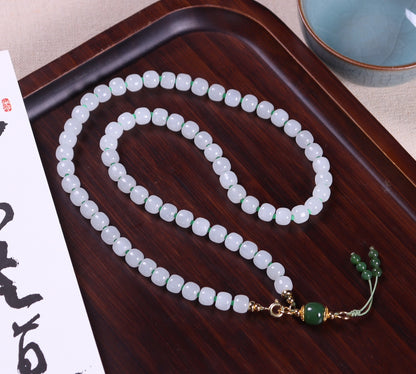 Fashionable Hetian Jade Dual-Purpose Necklace