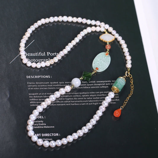 Fashion natural pearl necklace